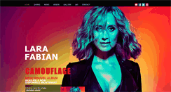 Desktop Screenshot of larafabian.com